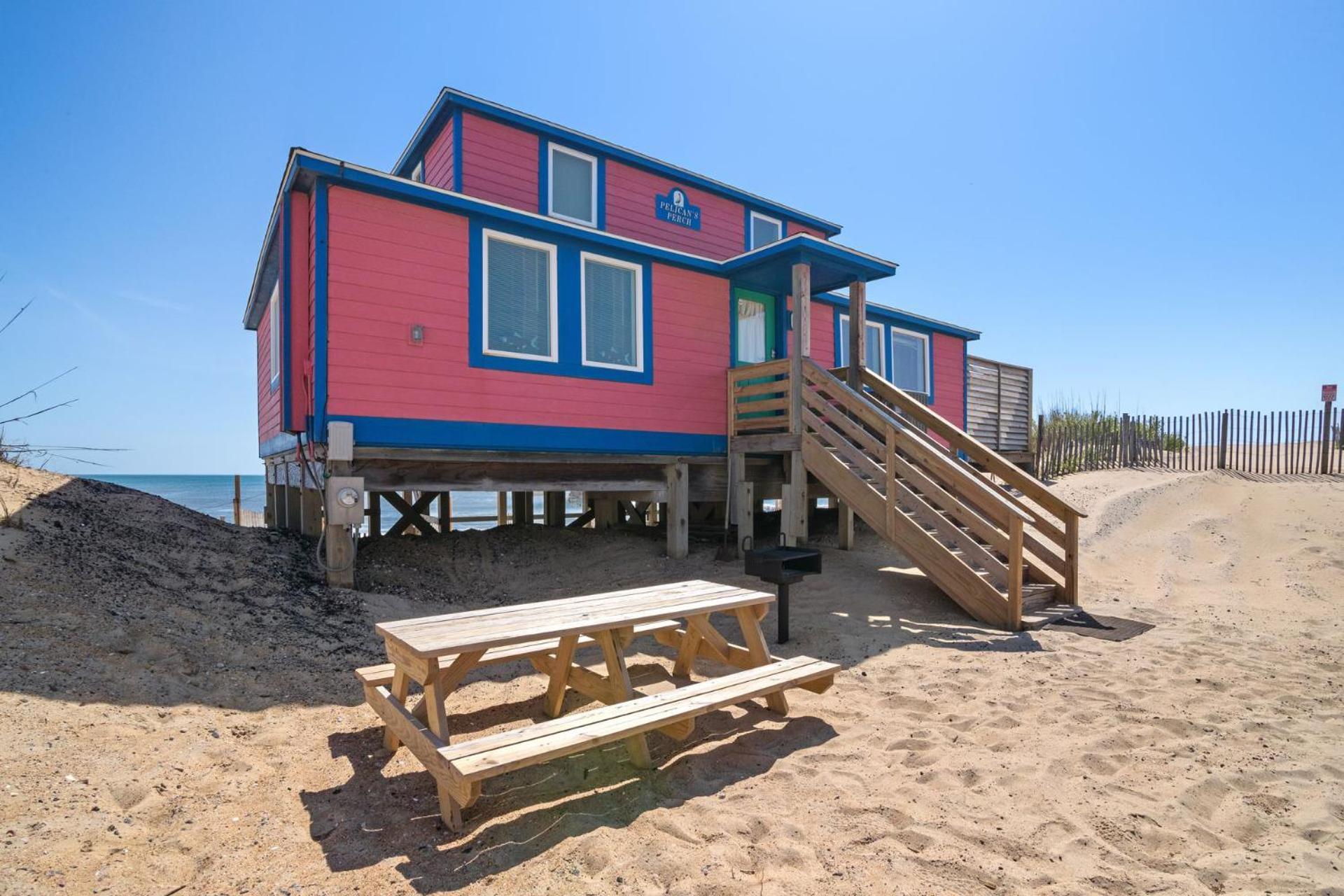 4102 Pelicans Perch: The Iconic Obx Oceanfront Kitty Hawk Extérieur photo